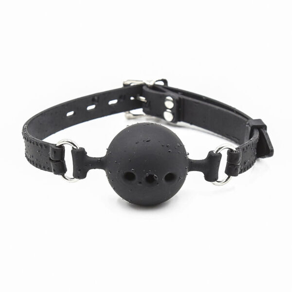 Ohmama fetish - mordaza bola transpirable silicona talla l