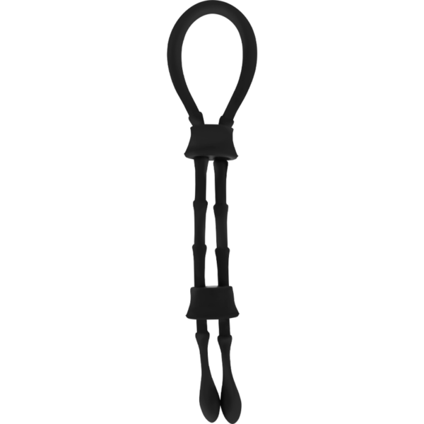 Ohmama fetish - cuerda anillo para pene y testiculos silicona