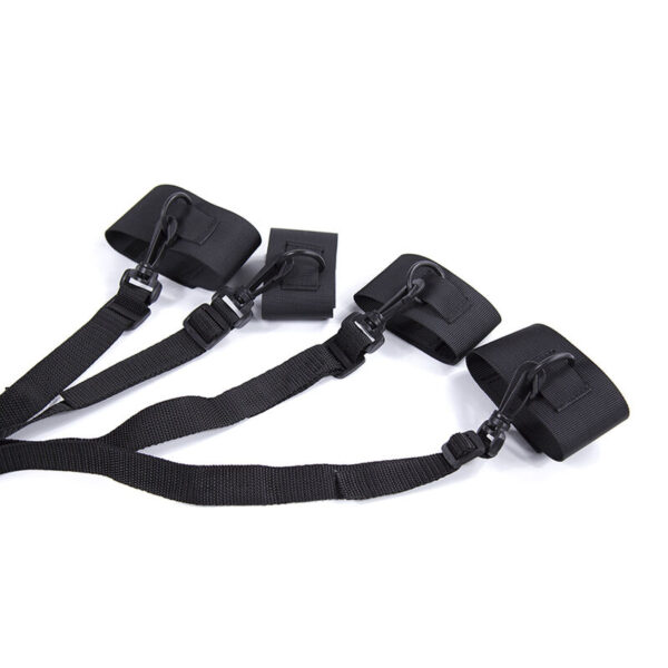 Ohmama fetish - restriccion bondage cama nylon y velcros