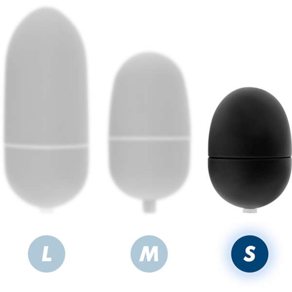 Online - huevo vibrador control remoto s negro