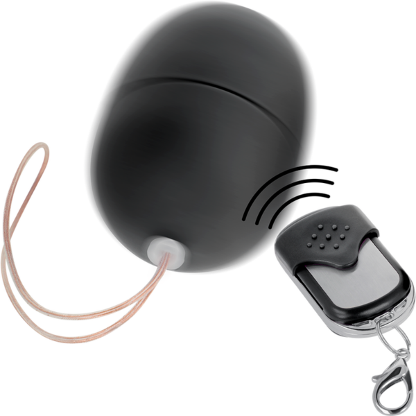 Online - huevo vibrador control remoto s negro