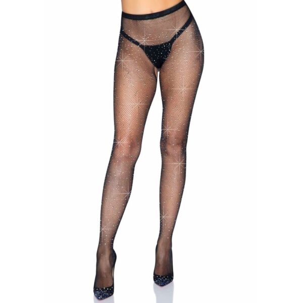Leg avenue - medias de red con abertura