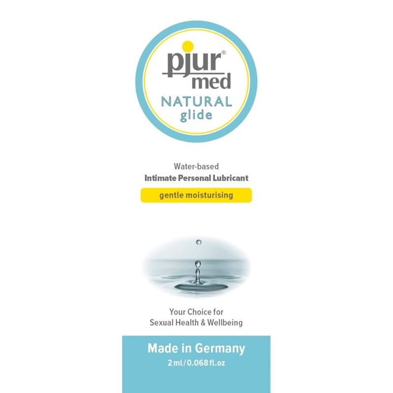 Pjur - med natural lubricante base agua 2 ml