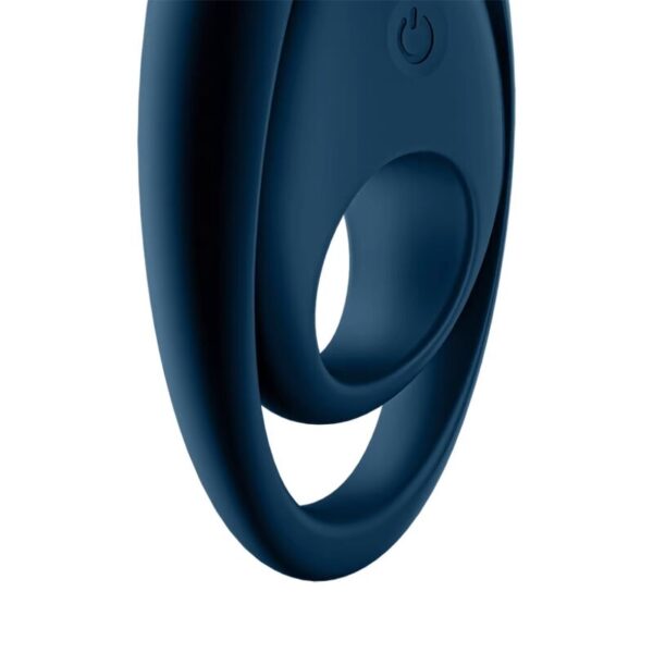 Satisfyer - glorious duo anillo vibrador azul