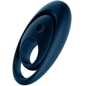 Satisfyer - glorious duo anillo vibrador azul