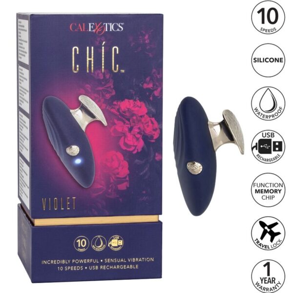 Calexotics - chic violet estimulador 10 speeds