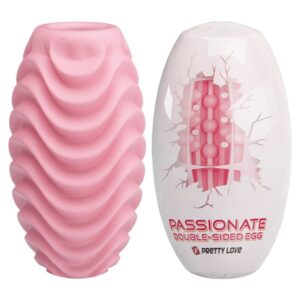 Pretty love - huevo masturbador doble cara rosa