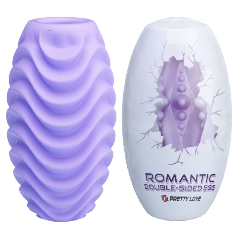 Pretty love - huevo masturbador doble cara lila