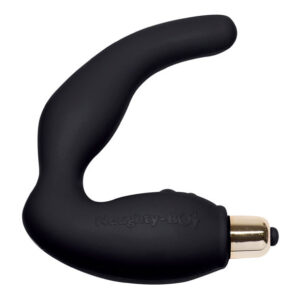 Naughty-boy masajeador del punto g masculino 7 v negro