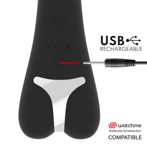 Brilly glam - erik vibrador compatible con watchme wireless technology