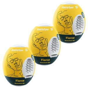 Satisfyer - 3 huevos masturbadores fierce