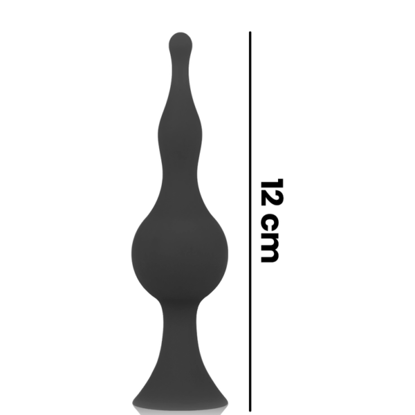 Ohmama - set plug anales silicona negro