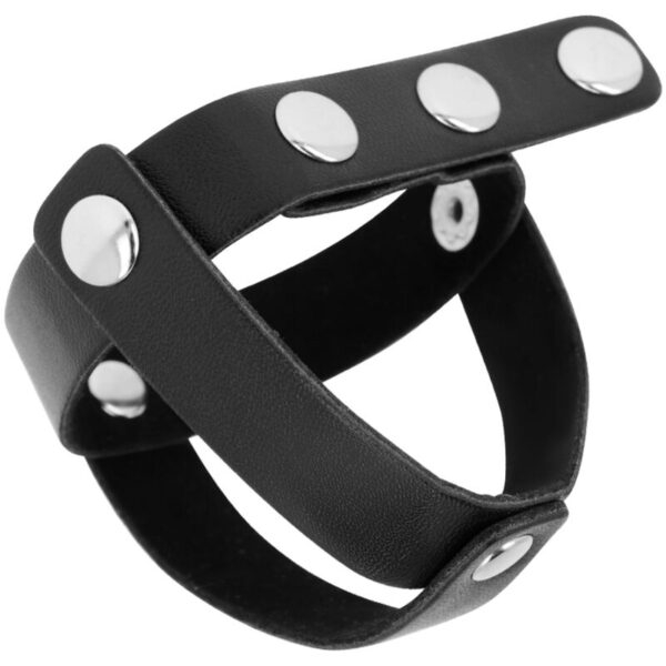 Ohmama fetish - funda cuero de castidad para testiculos
