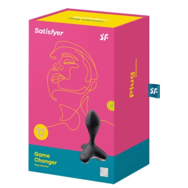 Satisfyer - game changer plug vibrador negro