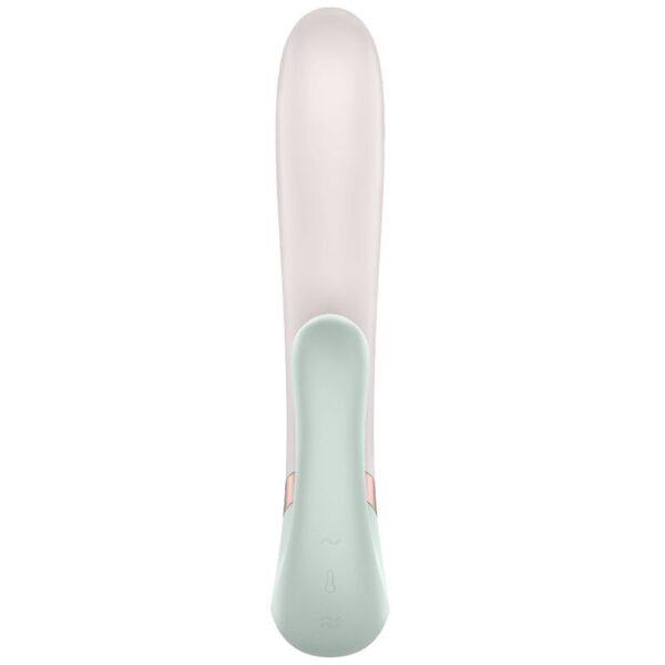Satisfyer - heat wave vibrador app blanco