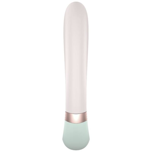 Satisfyer - heat wave vibrador app blanco