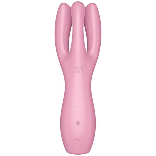 Satisfyer - threesome 3 vibrador rosa