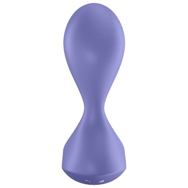 Satisfyer - sweet seal plug vibrador app violeta