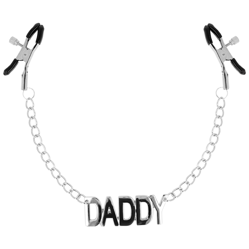 Ohmama fetish - pinzas pezones con cadena daddy