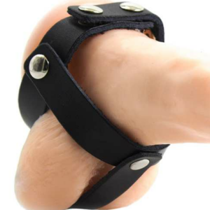 Ohmama fetish - funda cuero de castidad para testiculos