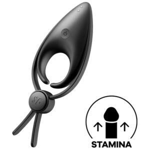 Satisfyer - sniper anillo vibrador negro