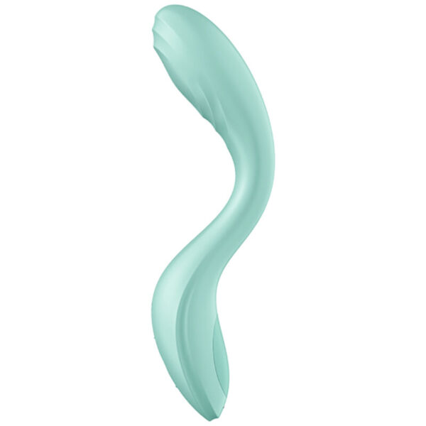 Satisfyer - rrrolling pleasure vibrador punto g verde