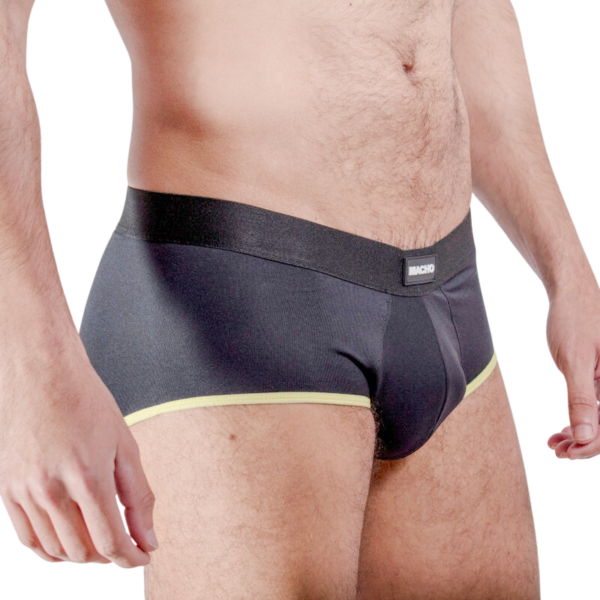 Macho - ms24a calzoncillo brief dark amarillo xl