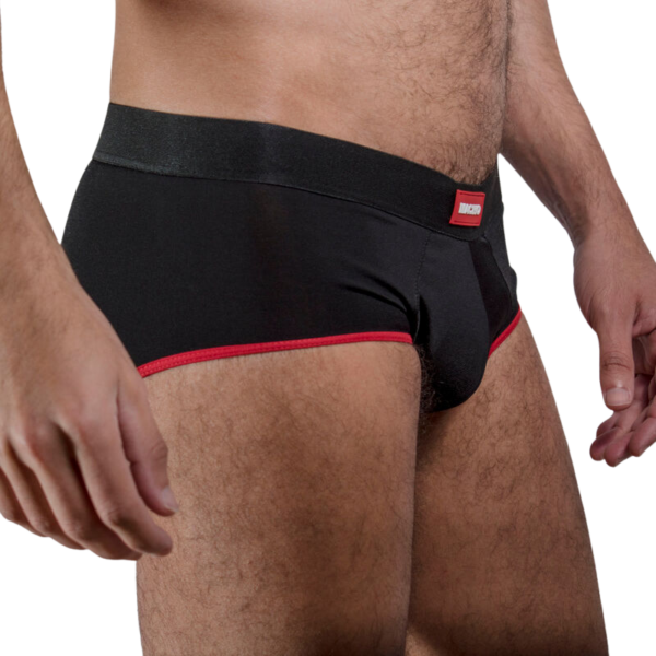 Macho - ms24r calzoncillo brief dark rojo m