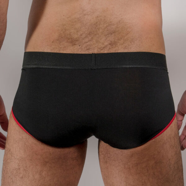 Macho - ms24r calzoncillo brief dark rojo xl
