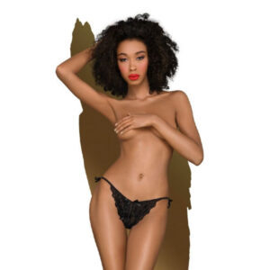 Penthouse - too hot to be real tanga negro s/m