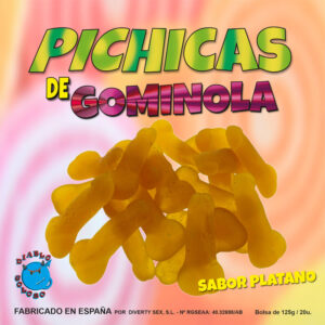 Diablo goloso - pichitas de gominola platano