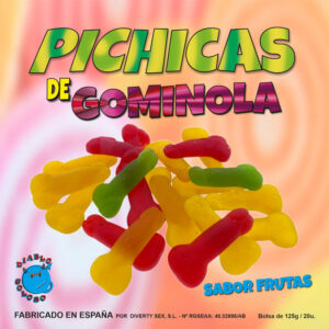 Diablo goloso - pichitas de gominola frutas