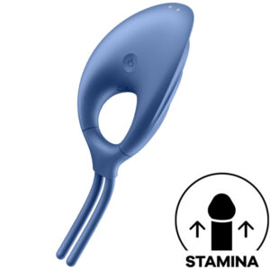 Satisfyer - swordsman anillo vibrador azul