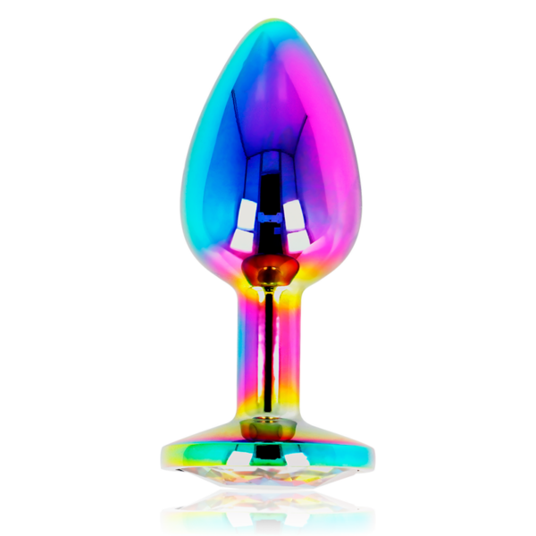 Ohmama - plug anal circulo iridiscente talla s