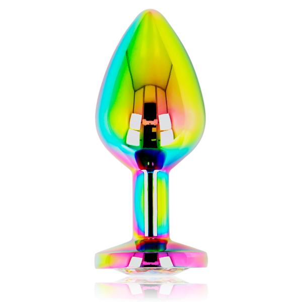 Ohmama - plug anal circulo iridiscente talla m