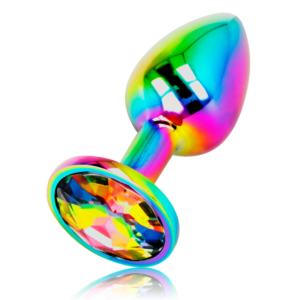 Ohmama - plug anal circulo iridiscente talla m