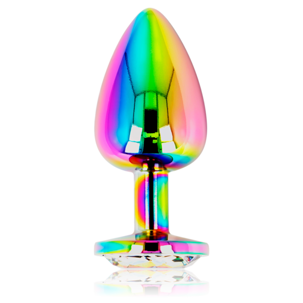 Ohmama - plug anal circulo iridiscente - talla l