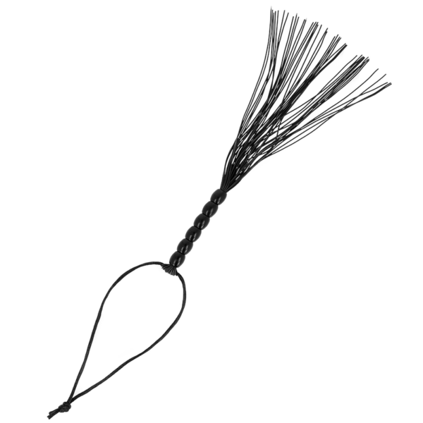 Ohmama fetish - lÁtigo con mango silicona acanalado 22 cm