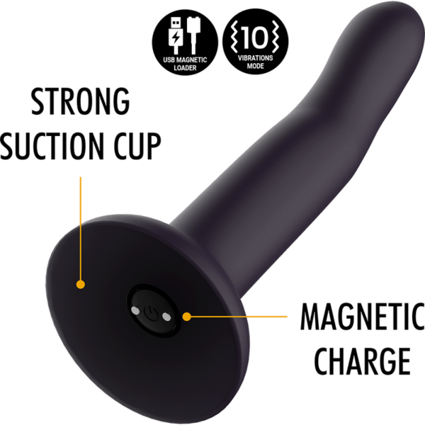 Mythology   duman mystic dildo s - vibrador compatible con watchme wireless technology