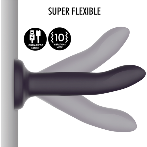 Mythology   duman mystic dildo s - vibrador compatible con watchme wireless technology