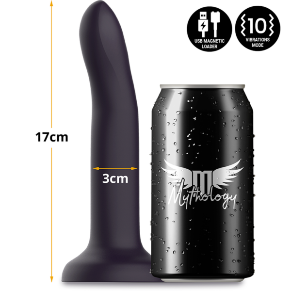 Mythology - duman mystic dildo m - vibrador compatible con watchme wireless technology