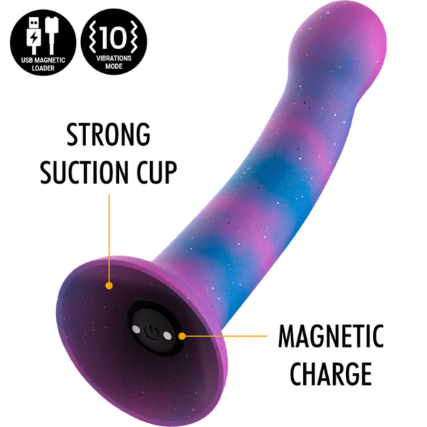 Mythology - dion galactic dildo s - vibrador compatible con watchme wireless technology