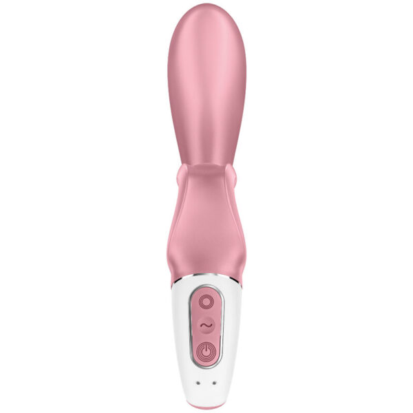 Satisfyer - hug me vibrador rabbit app rosa