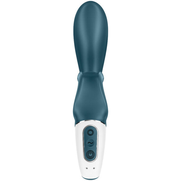 Satisfyer - hug me vibrador rabbit app azul