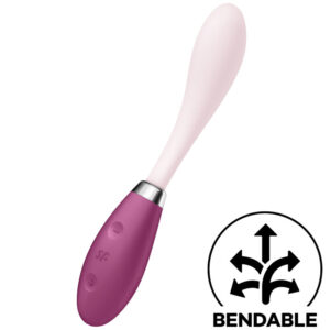 Satisfyer - g-spot flex 3 multi vibrador rojo