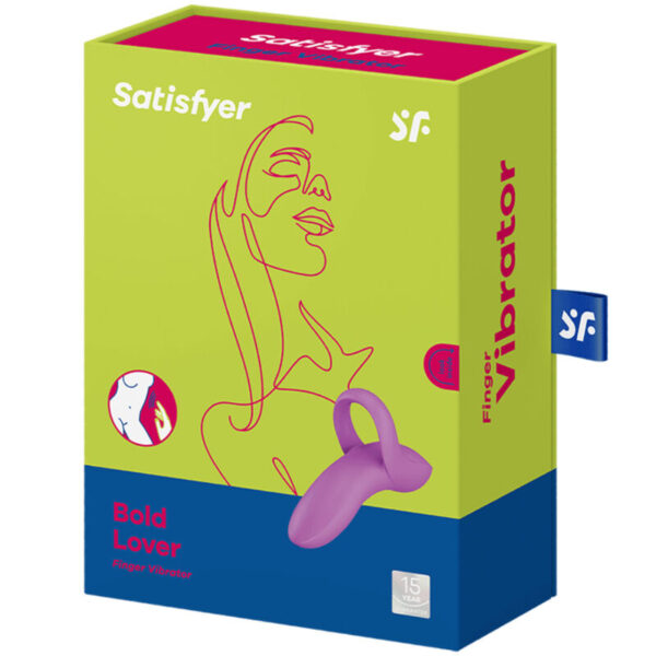 Satisfyer - bold lover dedal vibrador rosa