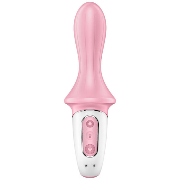 Satisfyer - air pump booty 5+ vibrador anal inflable rosa
