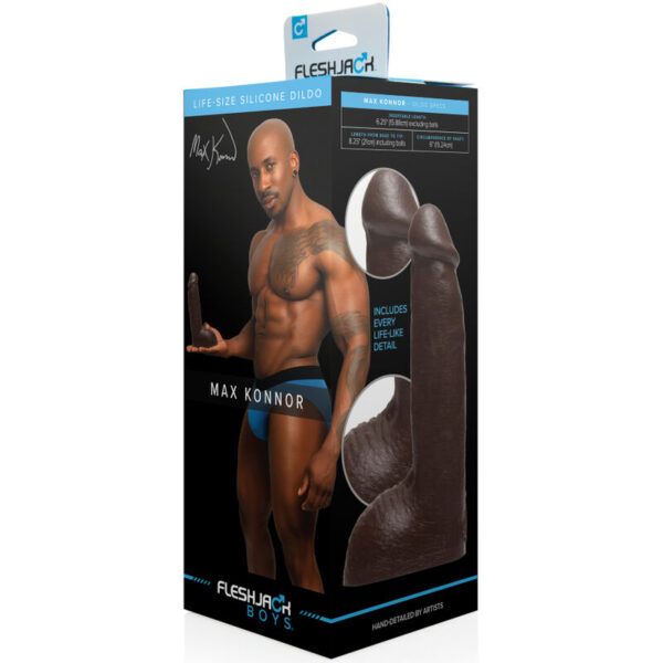Fleshjack - max konnor dildo 24 cm