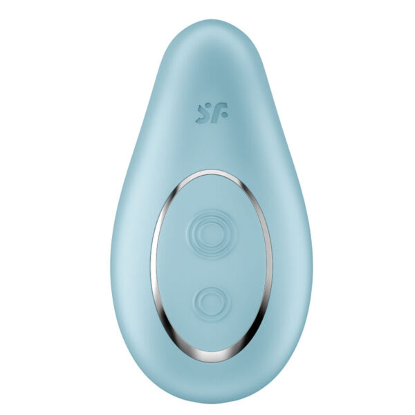 Satisfyer - dipping delight vibrador lay-on azul