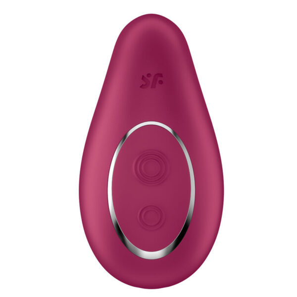 Satisfyer - dipping delight vibrador lay-on rojo